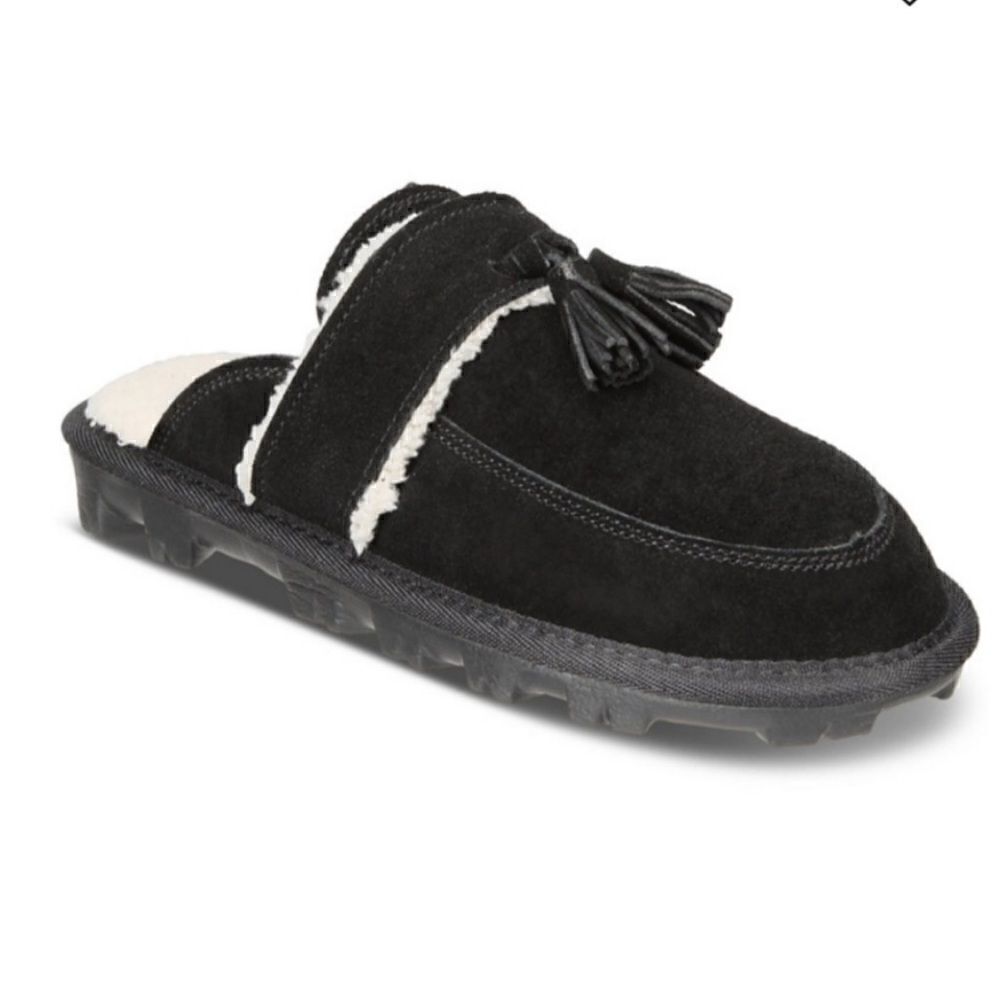 - Style & Co LANEYY TASSEL LEATHER  SLIPPERS slip on Women's Shoes size 8M